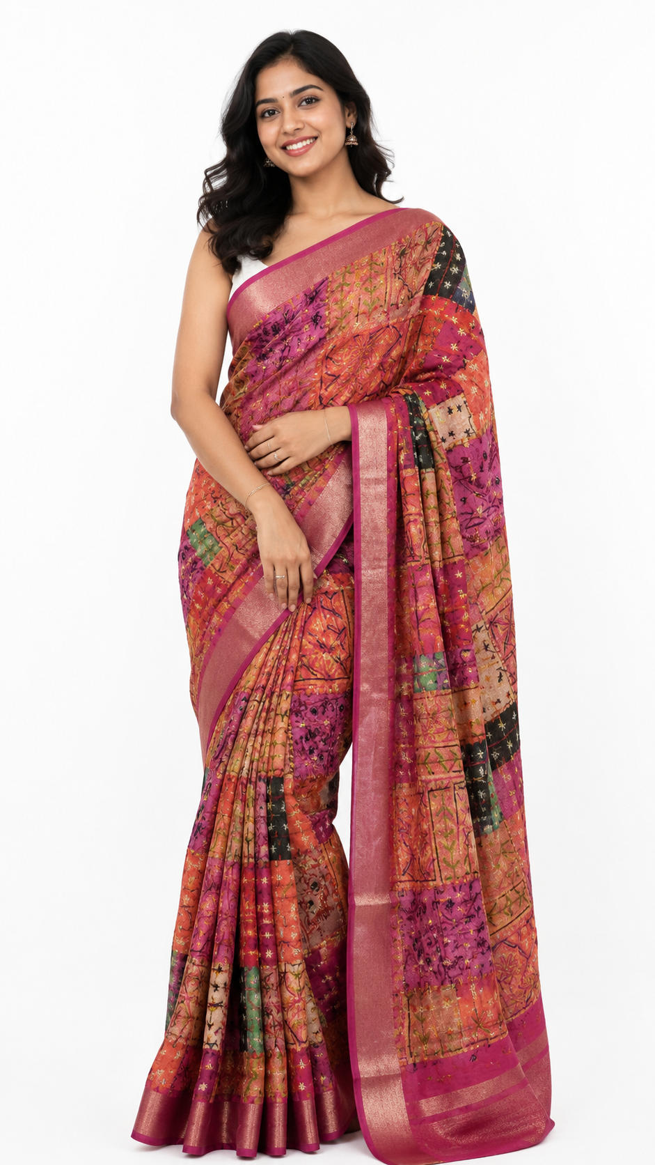 Paper Silk Satyapole Sarees