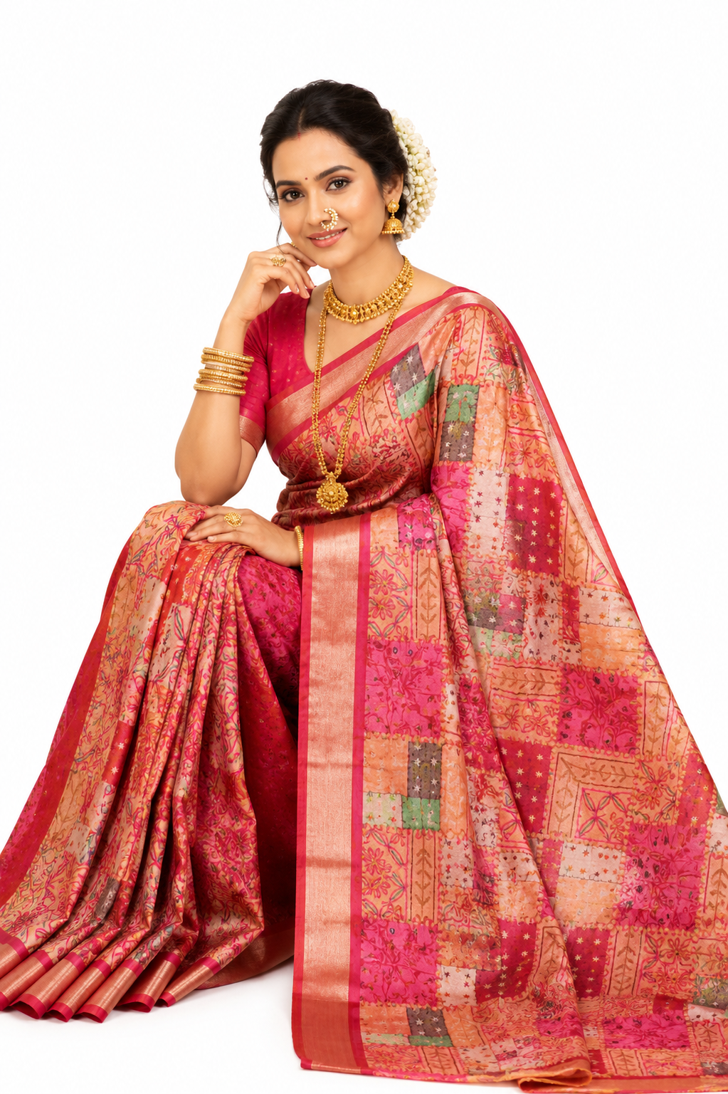 Paper Silk Satyapole Sarees