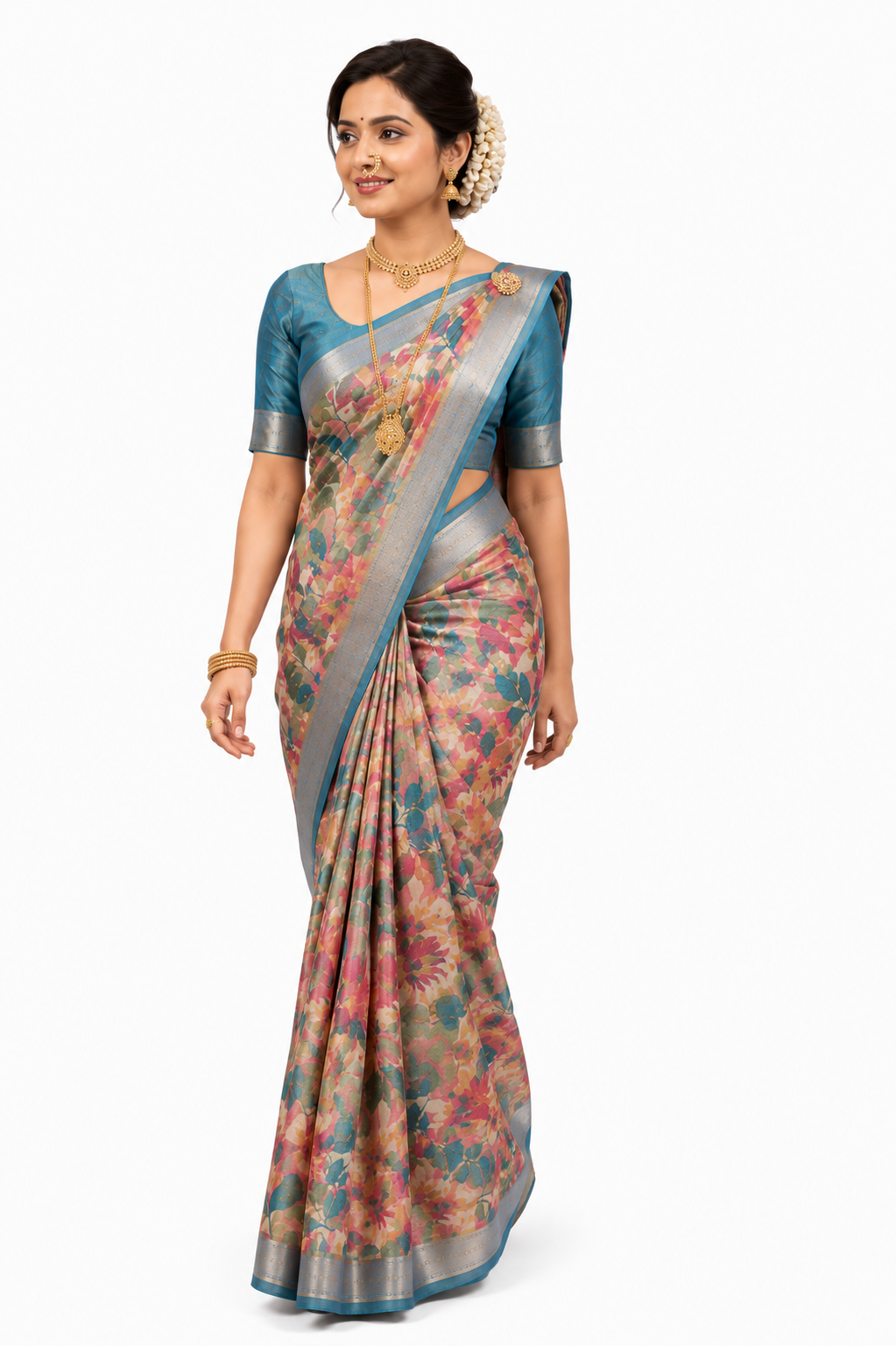 Paper Silk Satyapole Sarees