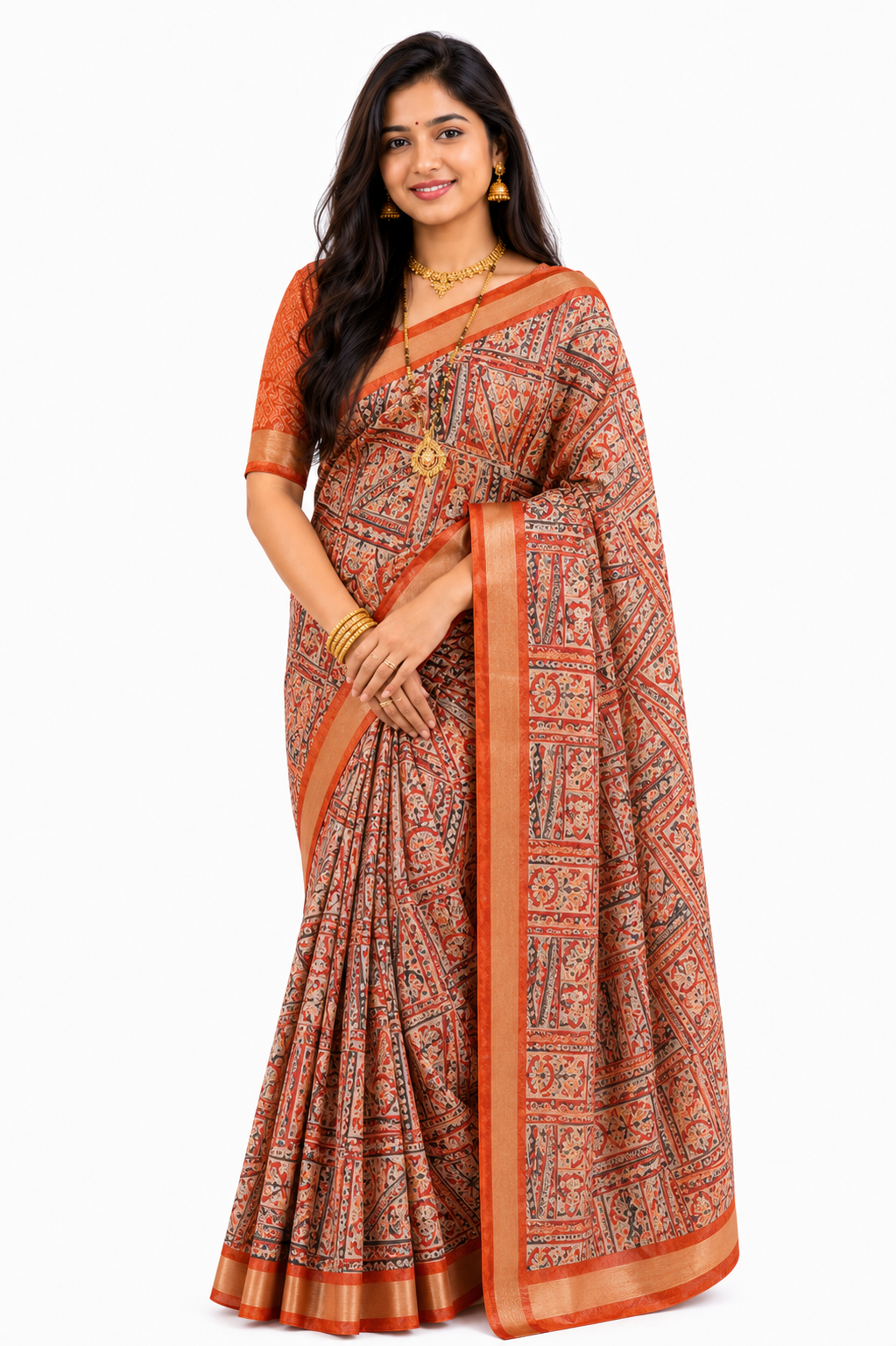 Paper Silk Satyapole Sarees